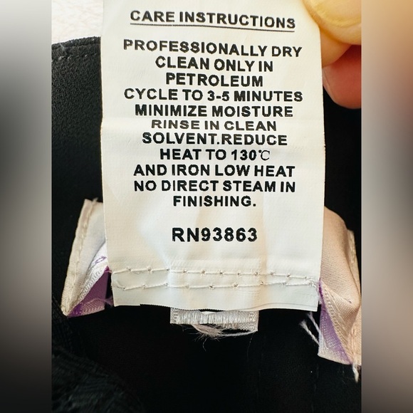 Hayley Paige Occasions Formal Black Halter Maxi Gown Size 12 - Picture 12 of 12